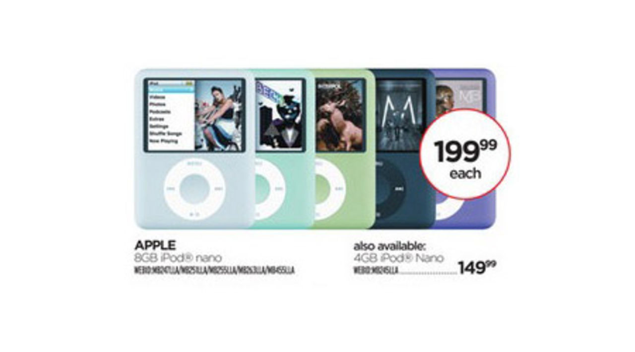 Lila iPod Nano imorgon?