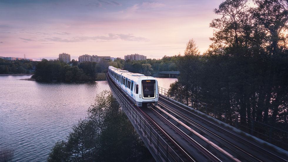 Nu börjar C30-tågen rulla i tunnelbanan. Röda linjen först ut. | Feber ...