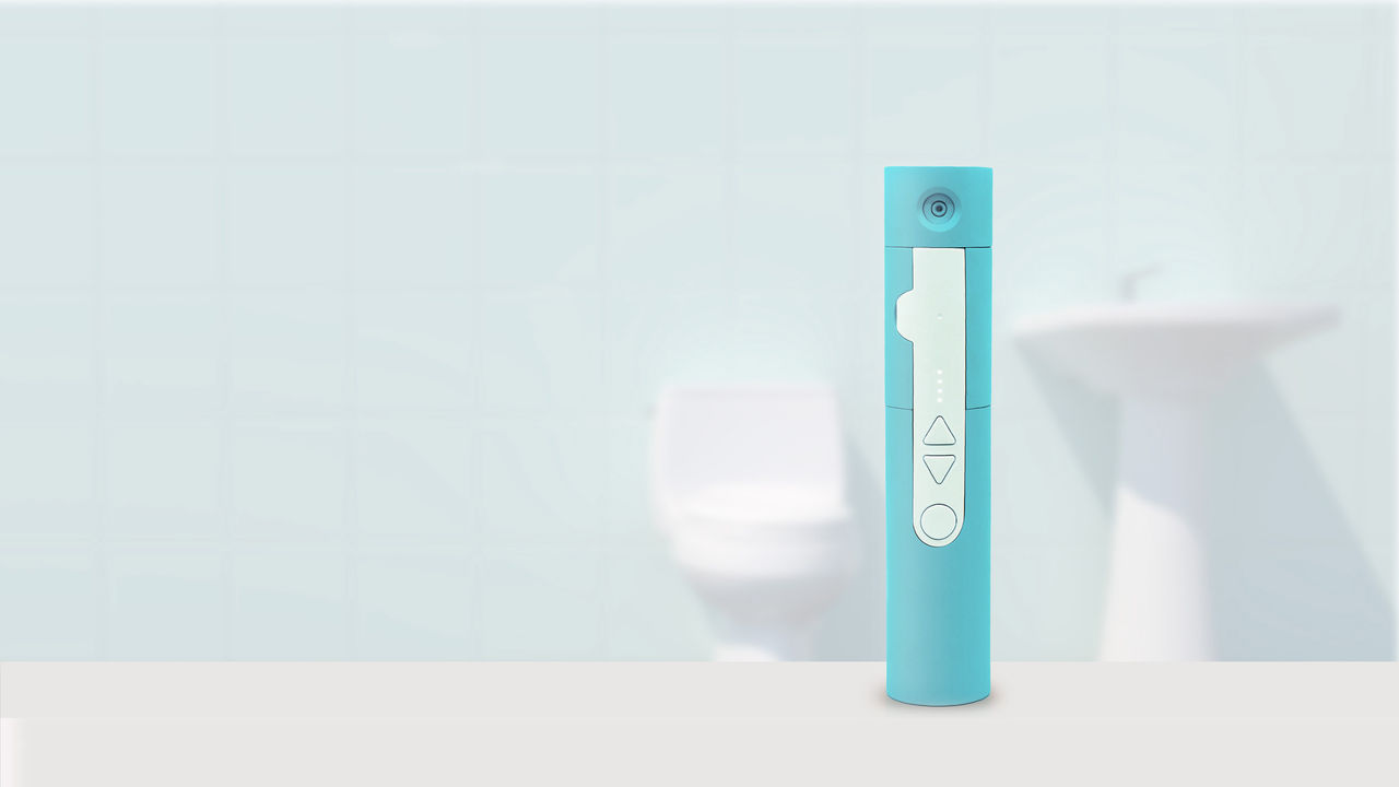 WonderSpray är en portabel rövtvätt