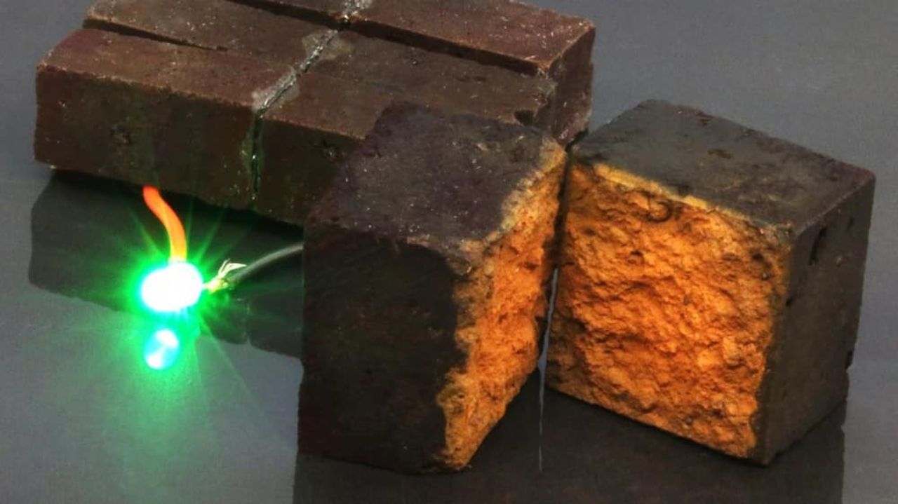 Forskare lyckas lagra energi i tegelstenar