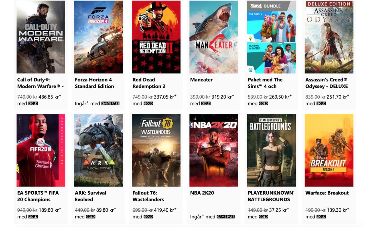 Xbox kör ultimat spelrea
