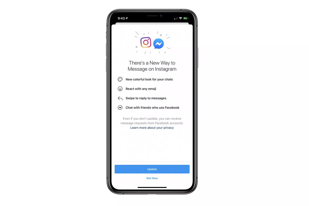 Messenger integreras i Instagram