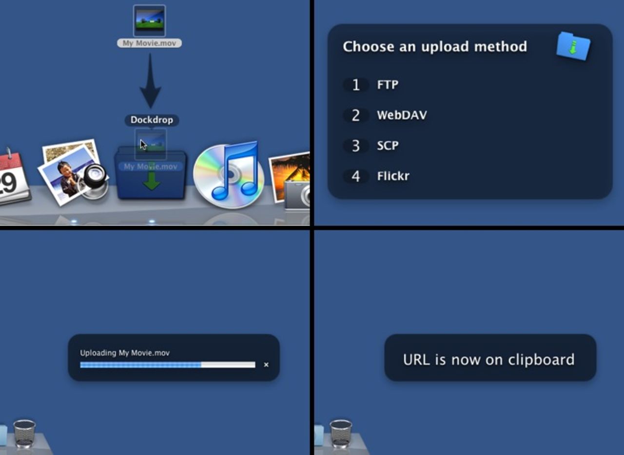 Dela med dig av filer snabbt och enkelt
