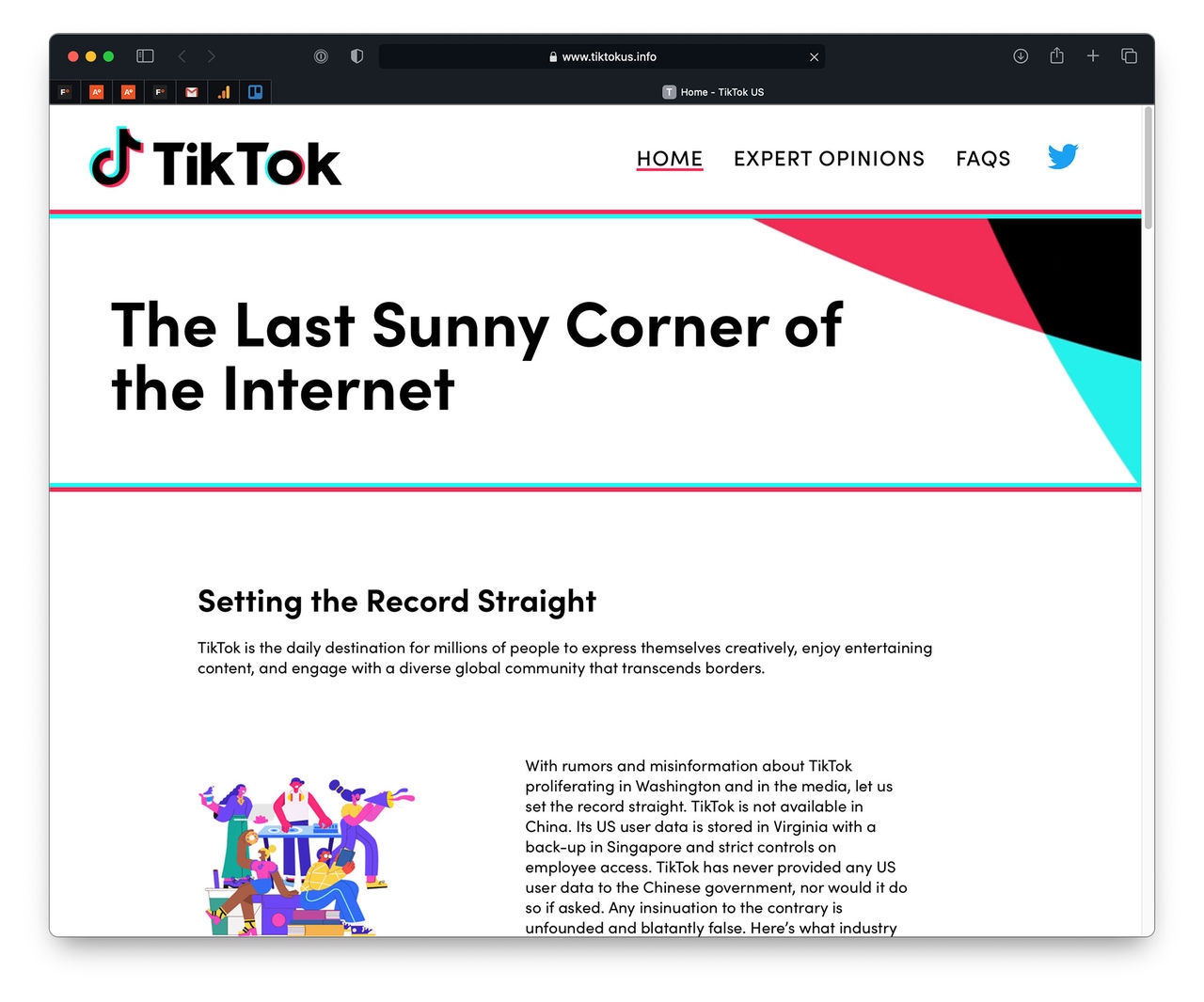 TikTok vill berätta sin sida av saken