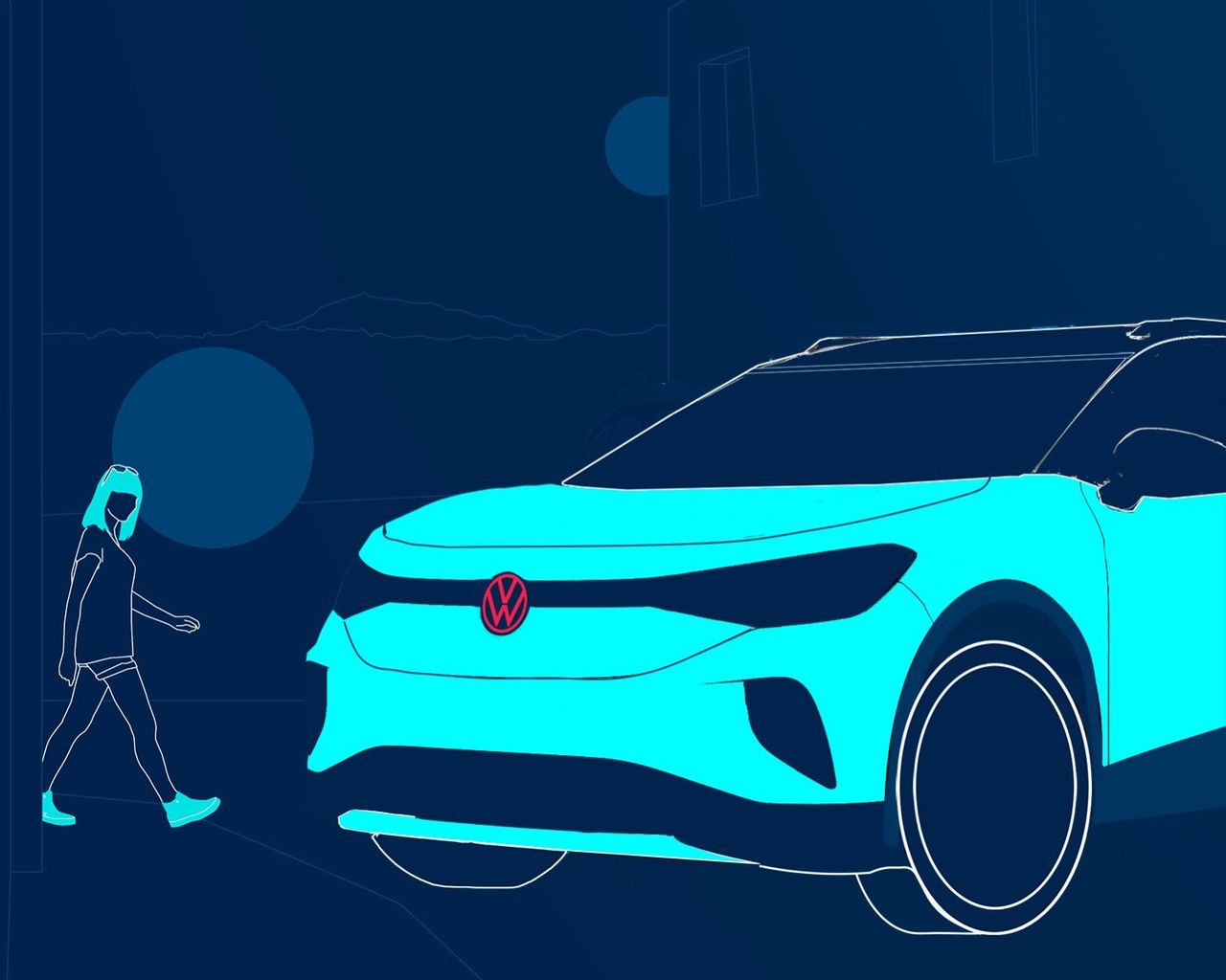 Ny teaser för Volkswagen ID.4