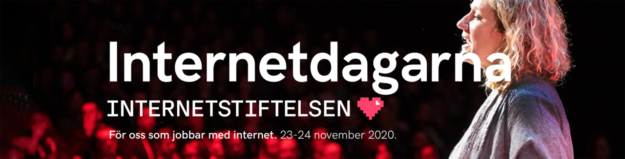 Internetdagarna blir helt digitala i år