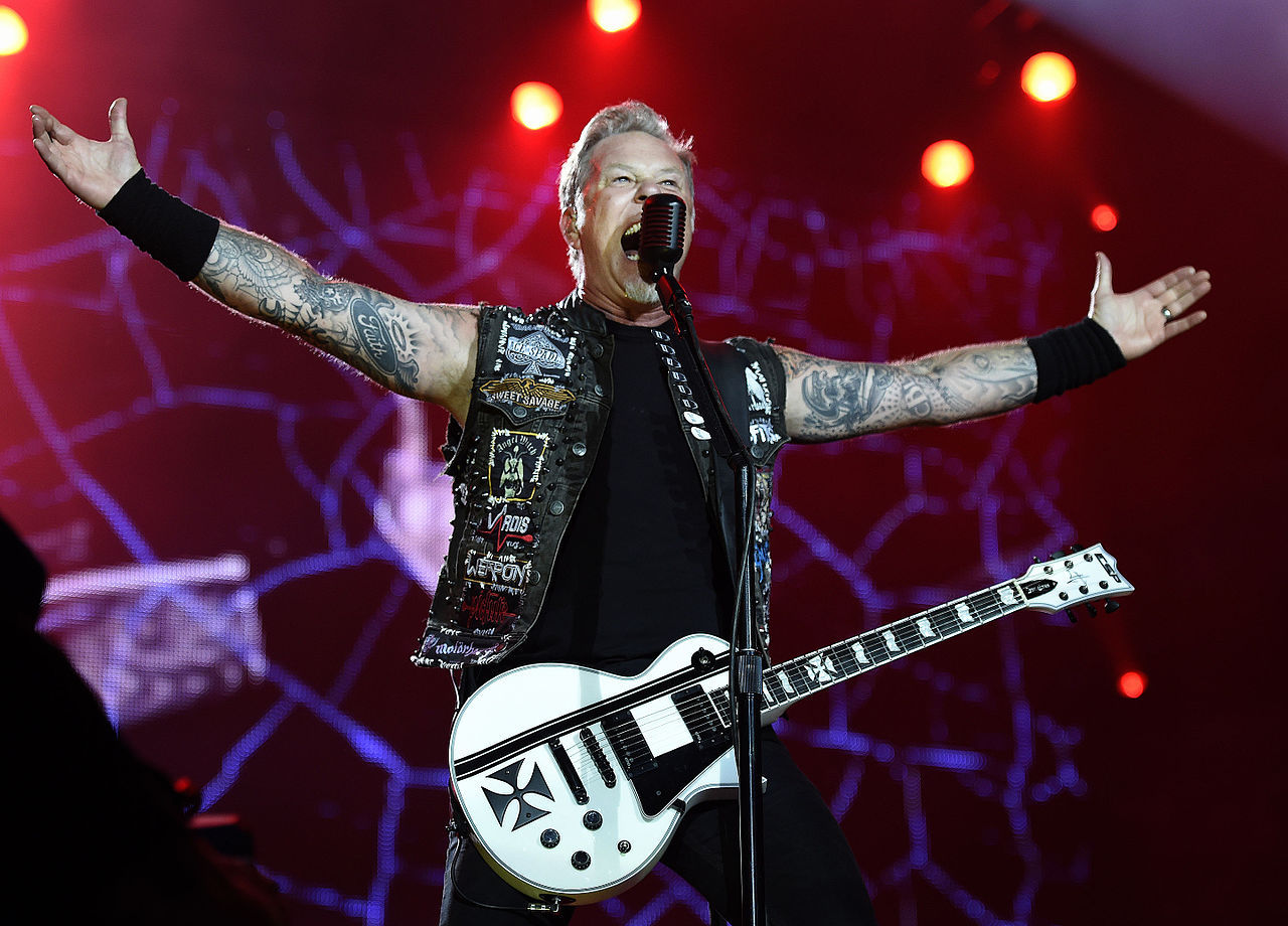 Ny ormart namnges efter Metallicas frontman James Hetfield