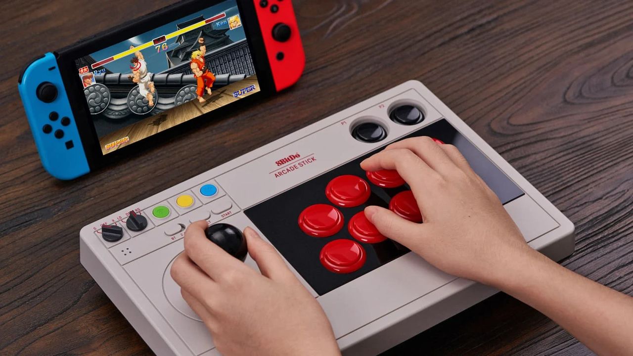 8BitDo släpper arkadkontroll till Nintendo Switch och PC