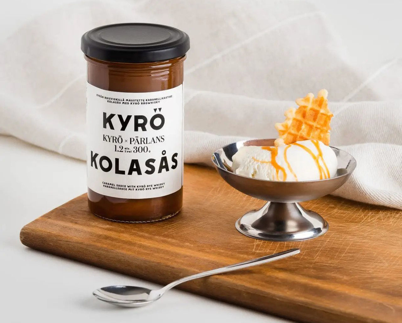 Kolasås med rågwhisky