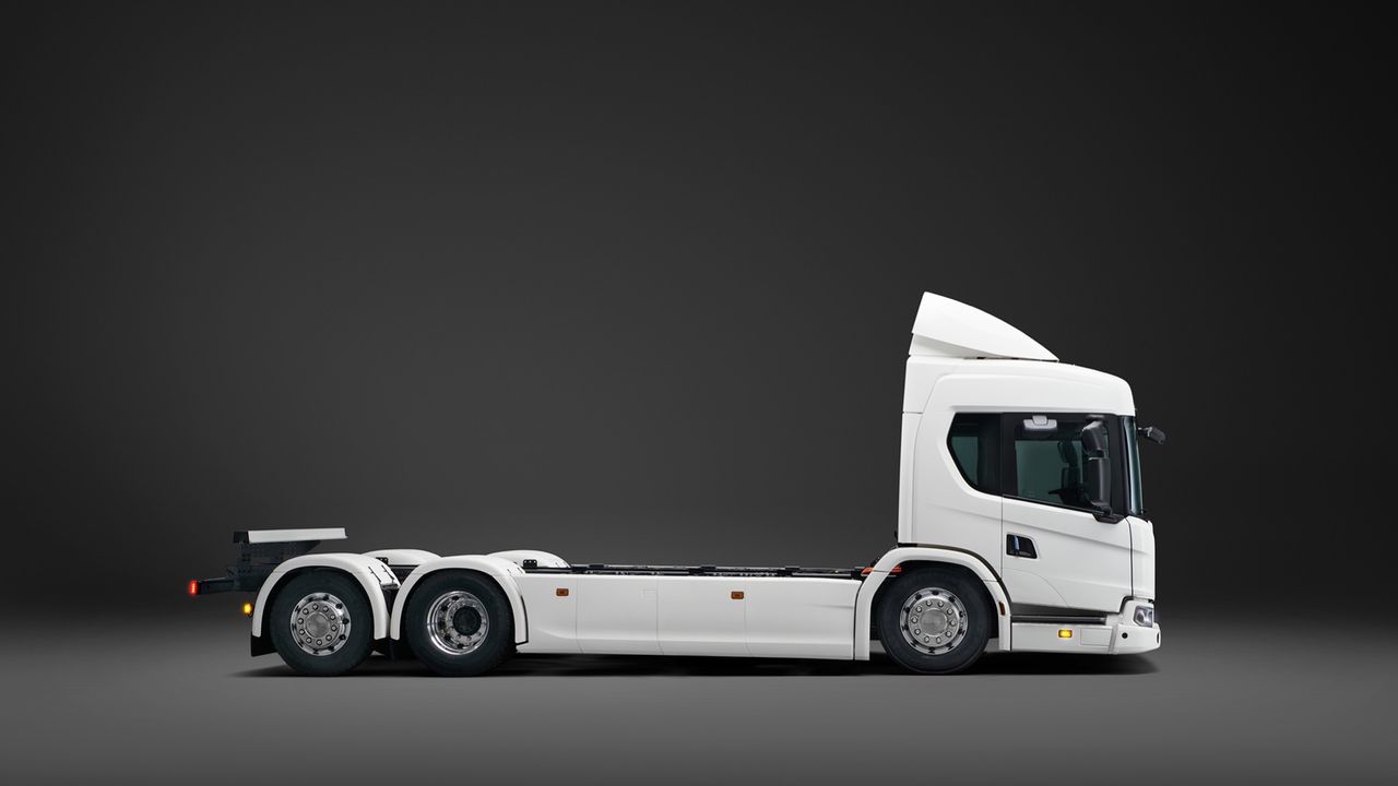 Scania presenterar helt eldriven lastbil
