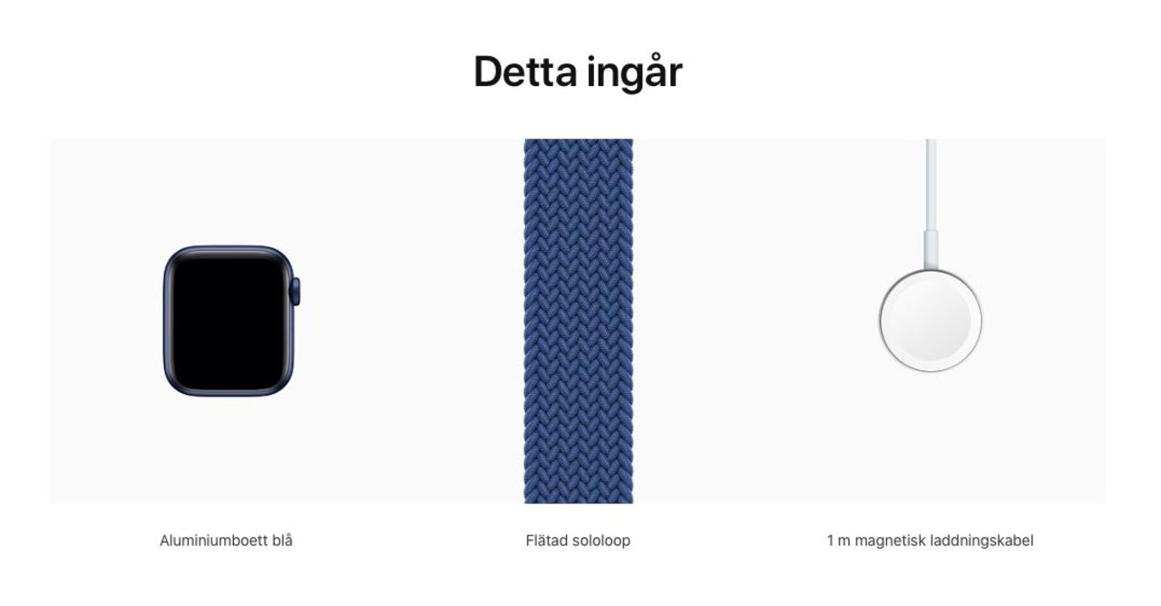 Ingen strömadapter med nya Apple Watch