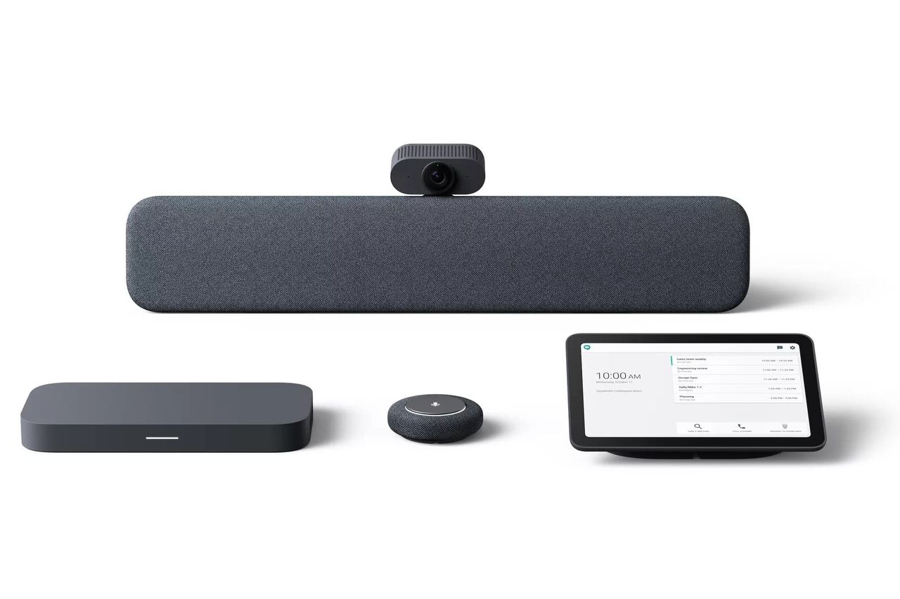 Google visar upp hårdvara för videokonferenser