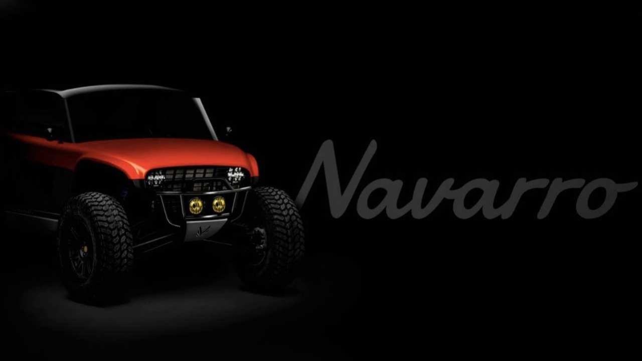 Vanderhall teasar Navarro