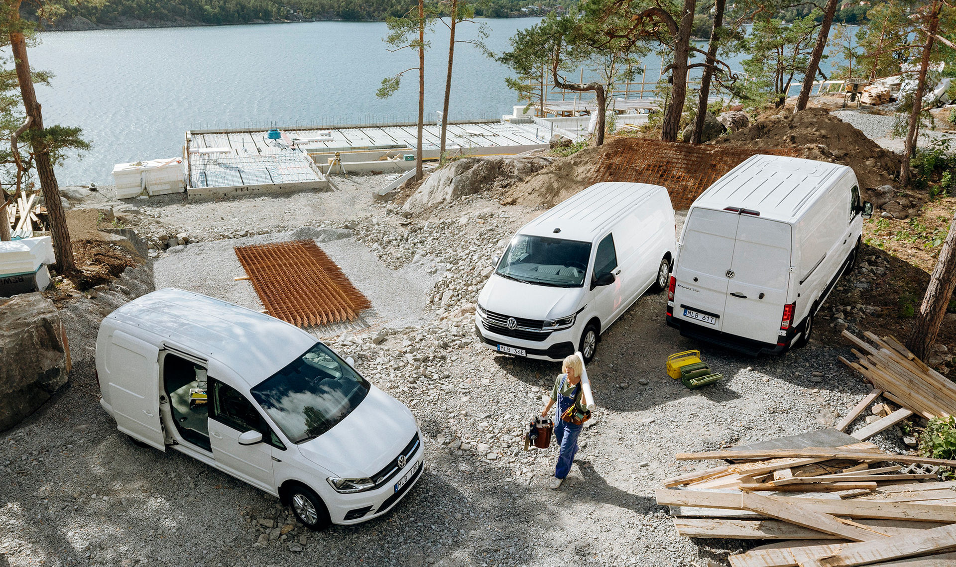 Volkswagen Caddy, Transporter och Crafter nu som elbilar