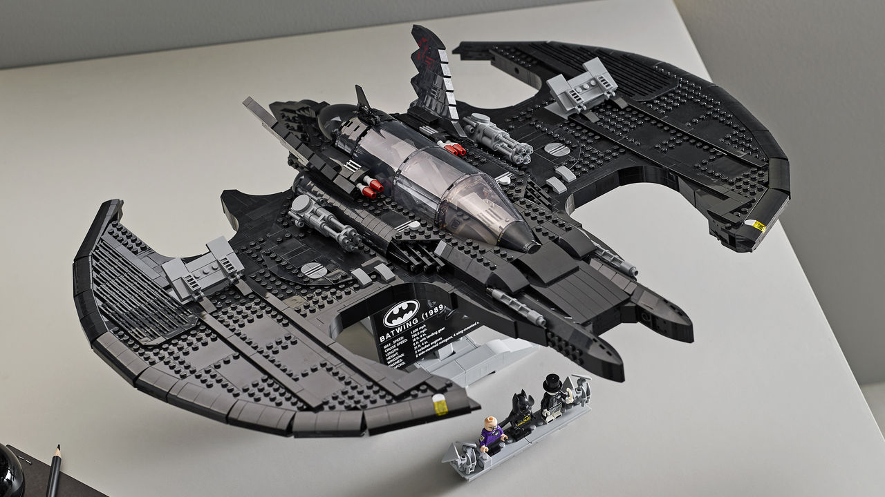 En Batvinge av LEGO