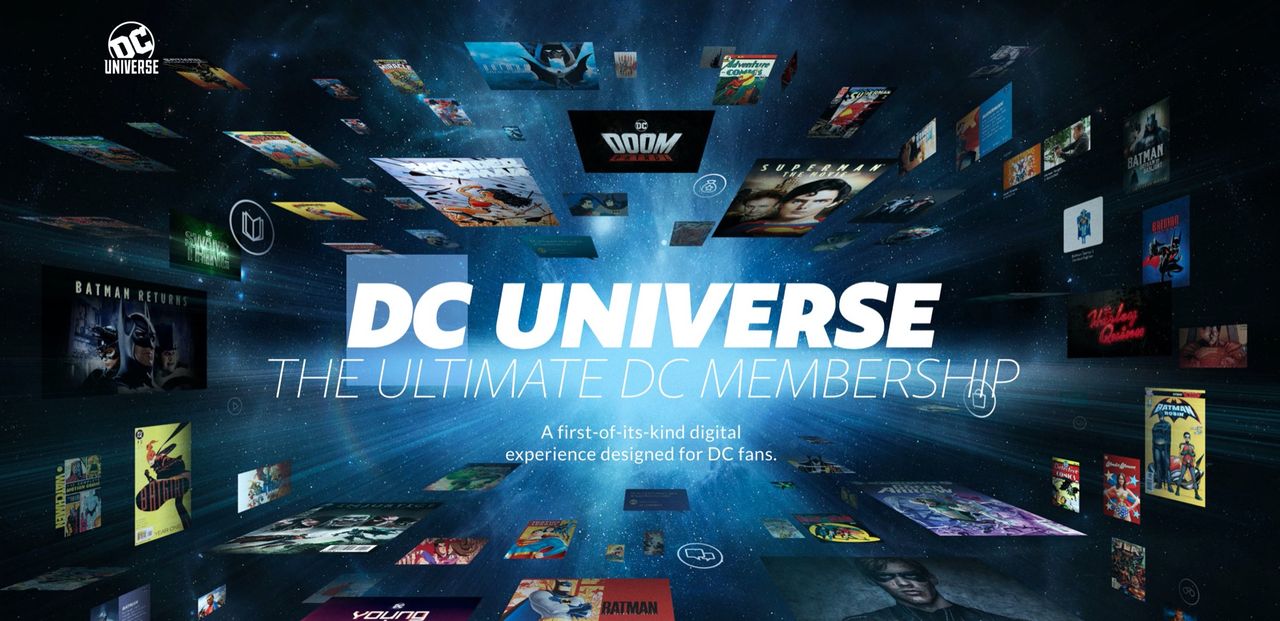 DC Universe slutar streama tv och film