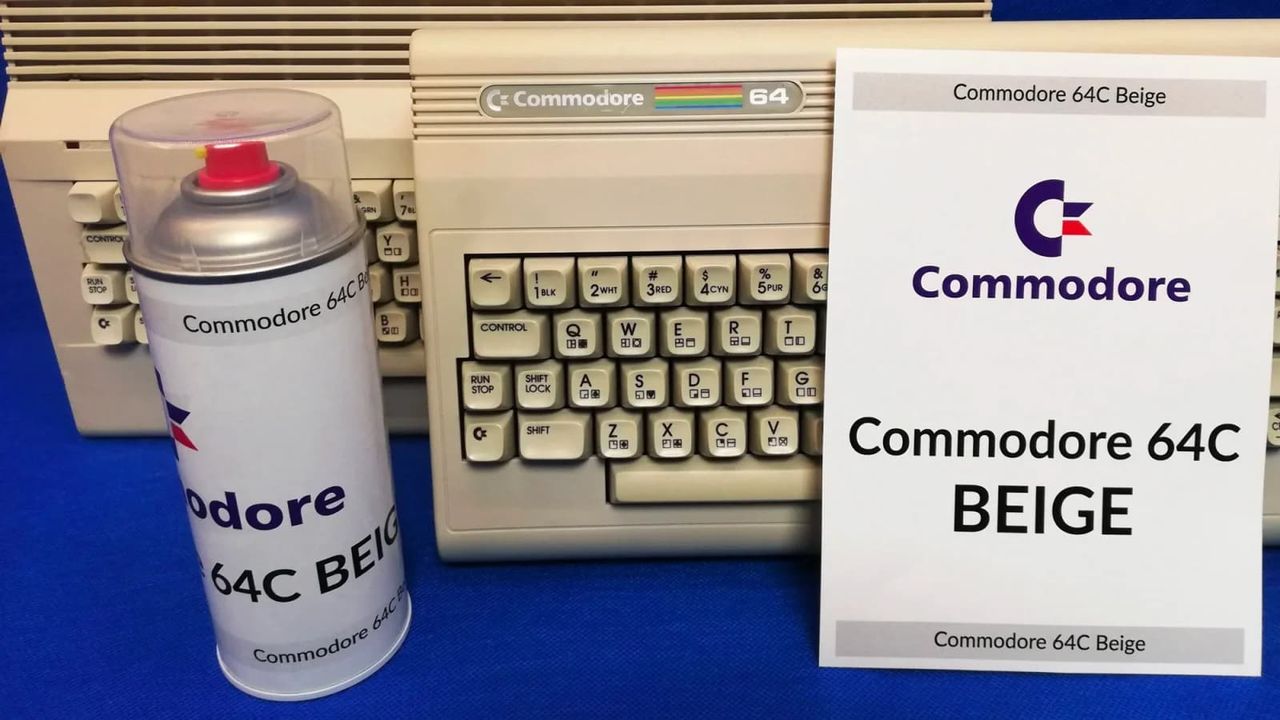 Nu finns Commodore 64-färgen på sprayburk