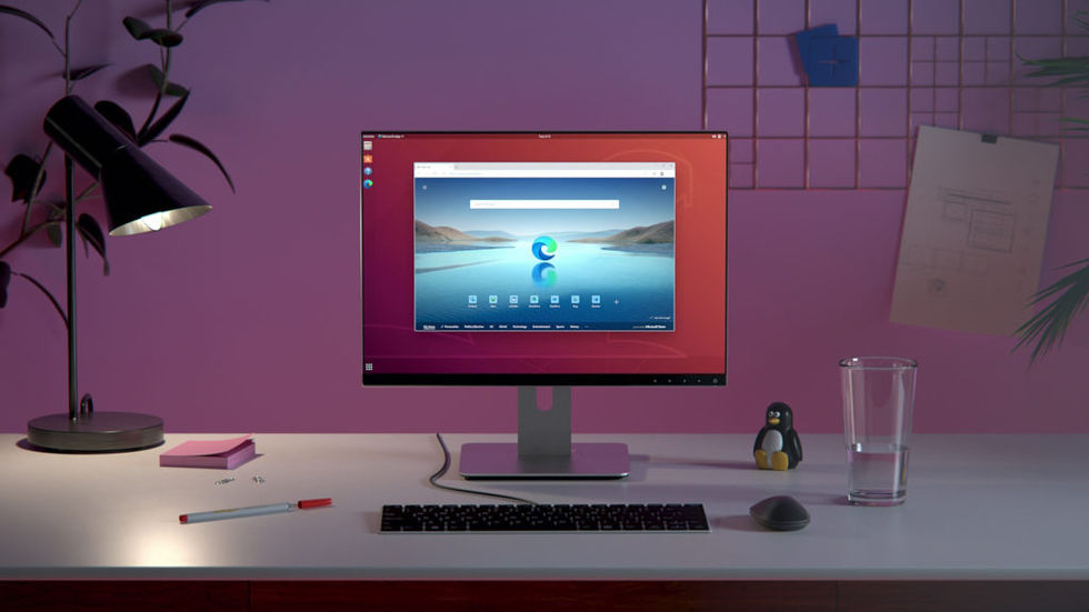 Microsofts webbläsare Edge kommer till Linux