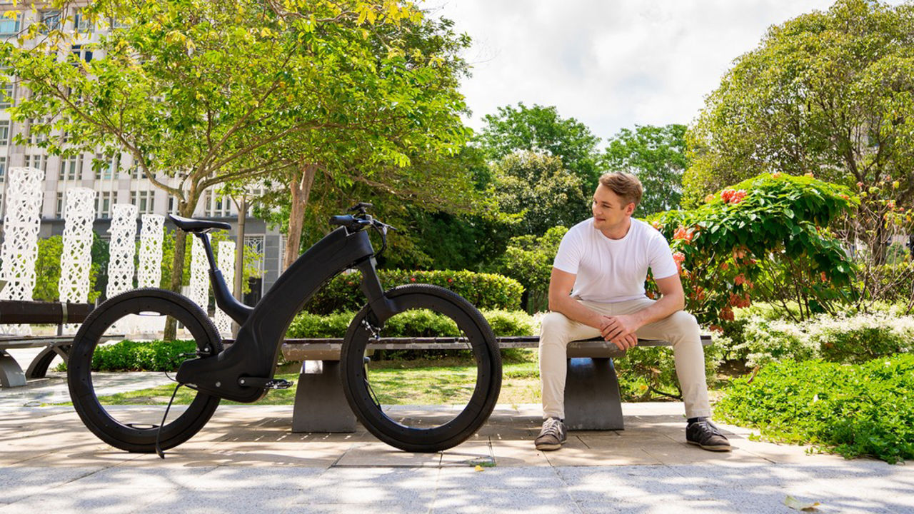 Reevo - elcykeln utan nav