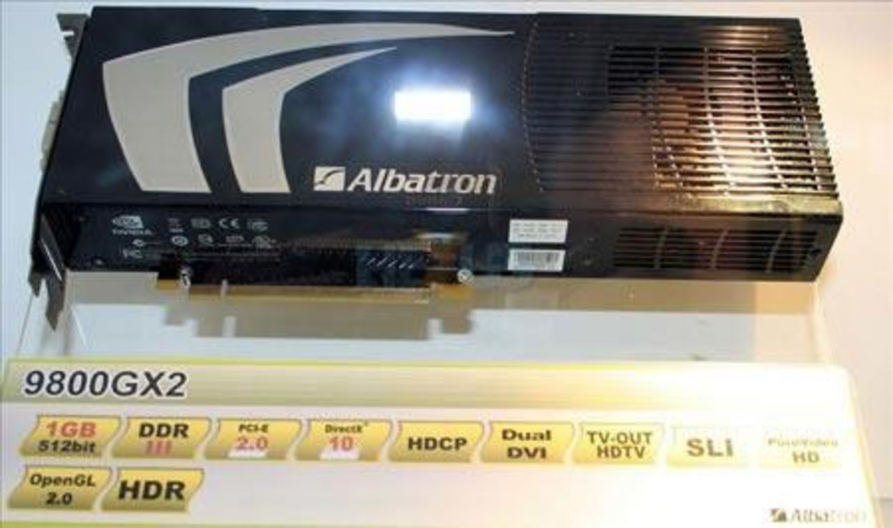 Bilder på Geforce 9800GX2