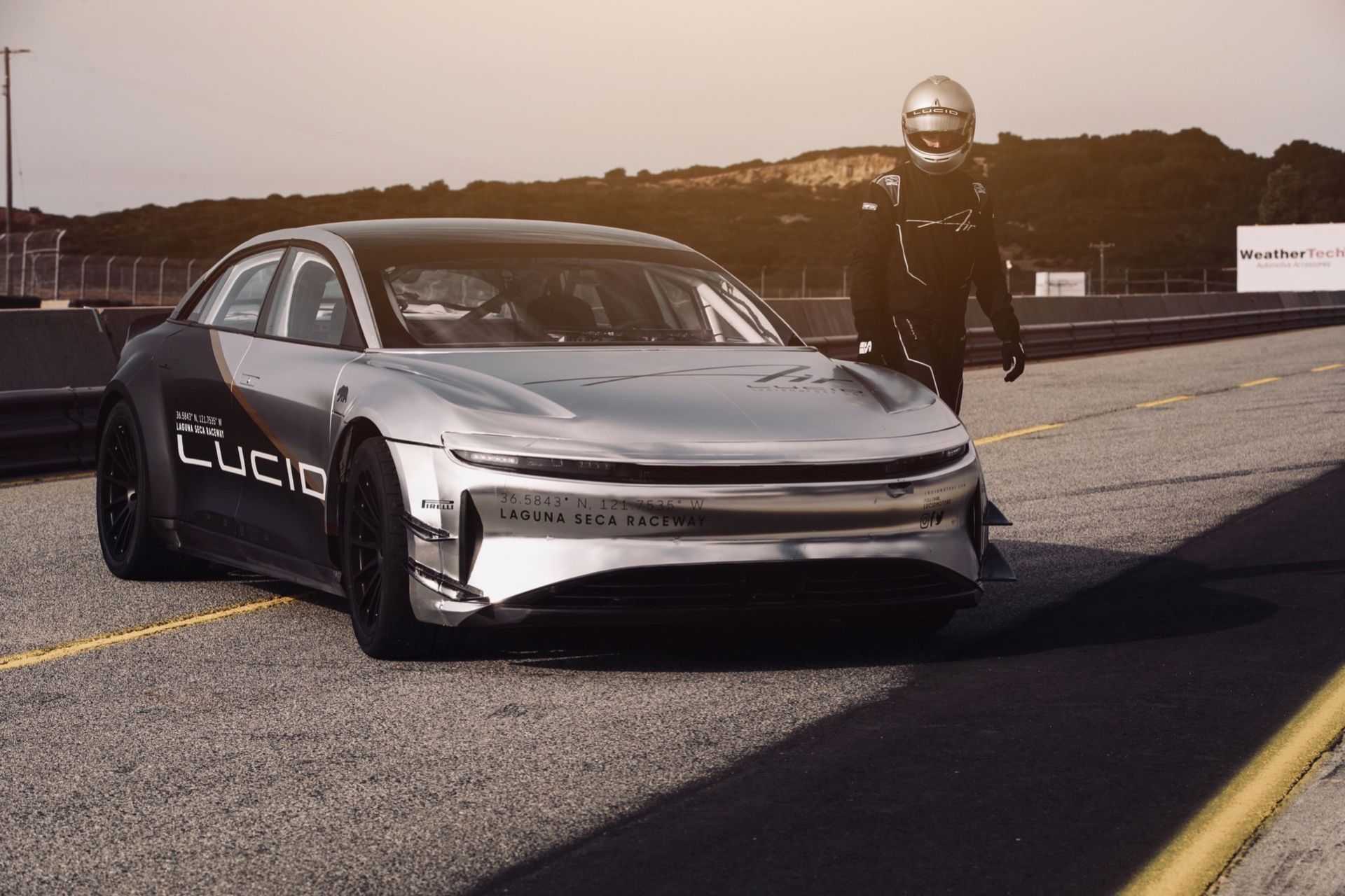 Lucid Air har kört Laguna Seca på 1:31.3