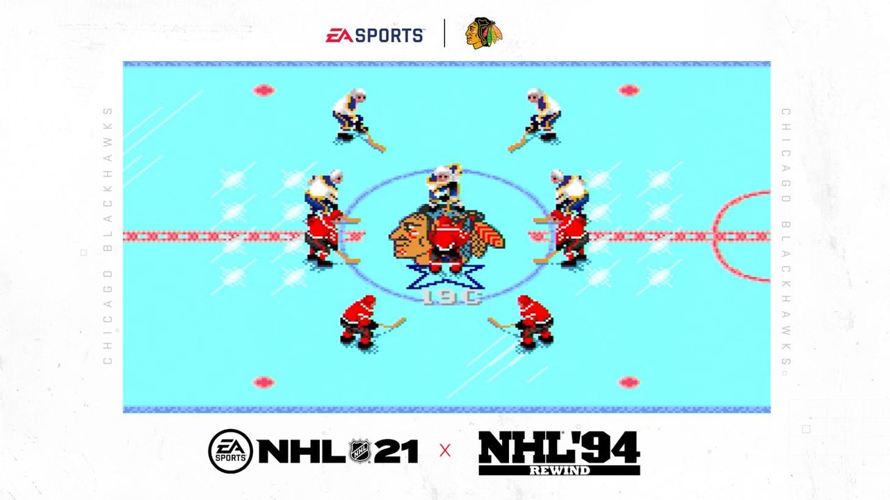 Förboka NHL 21, få NHL 94 Rewind