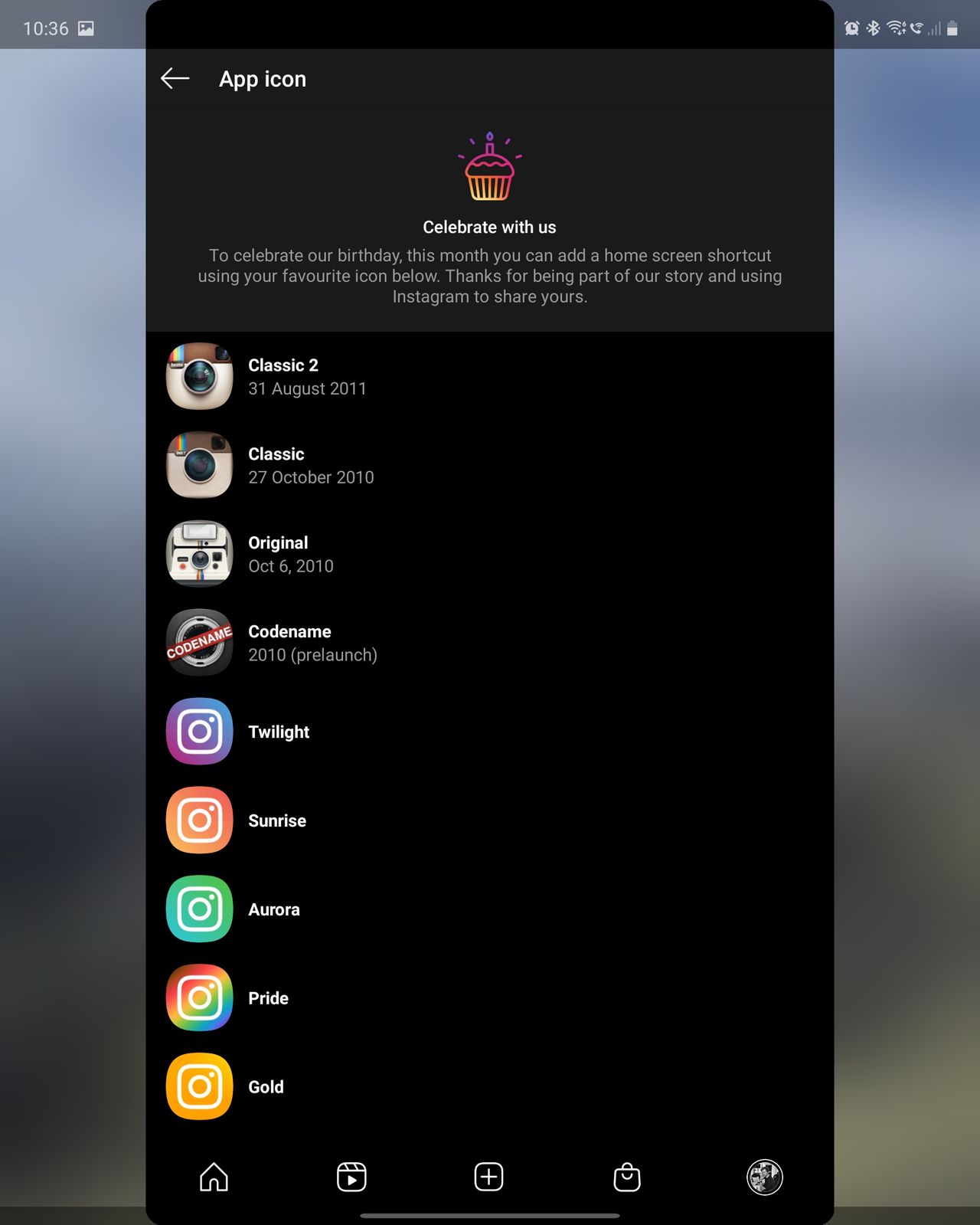 Instagram firar 10 år med retroikoner