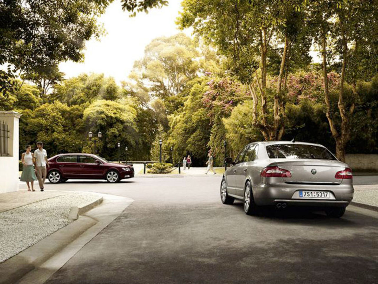 Premiär för nya Skoda Superb