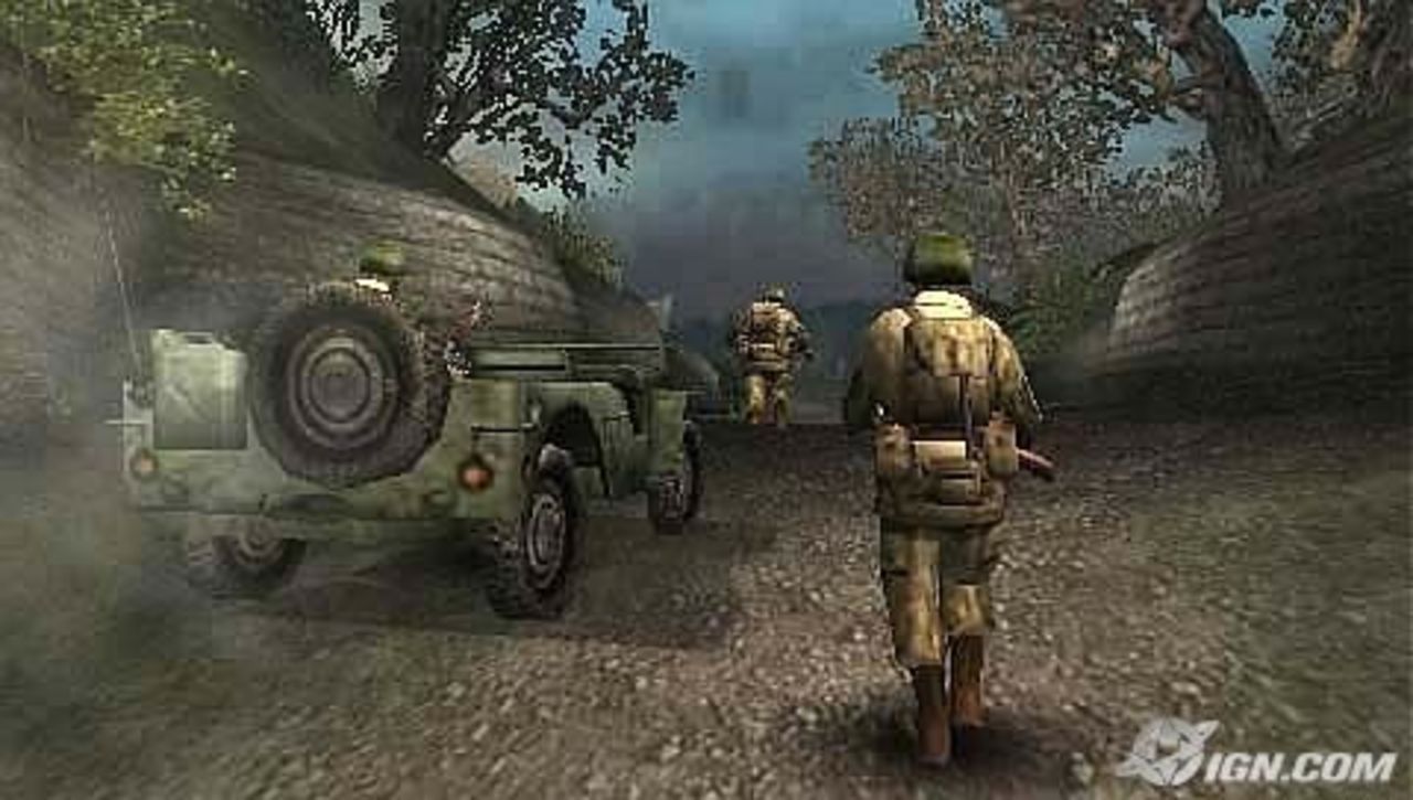 Nya bilder från Call of Duty till PSP.