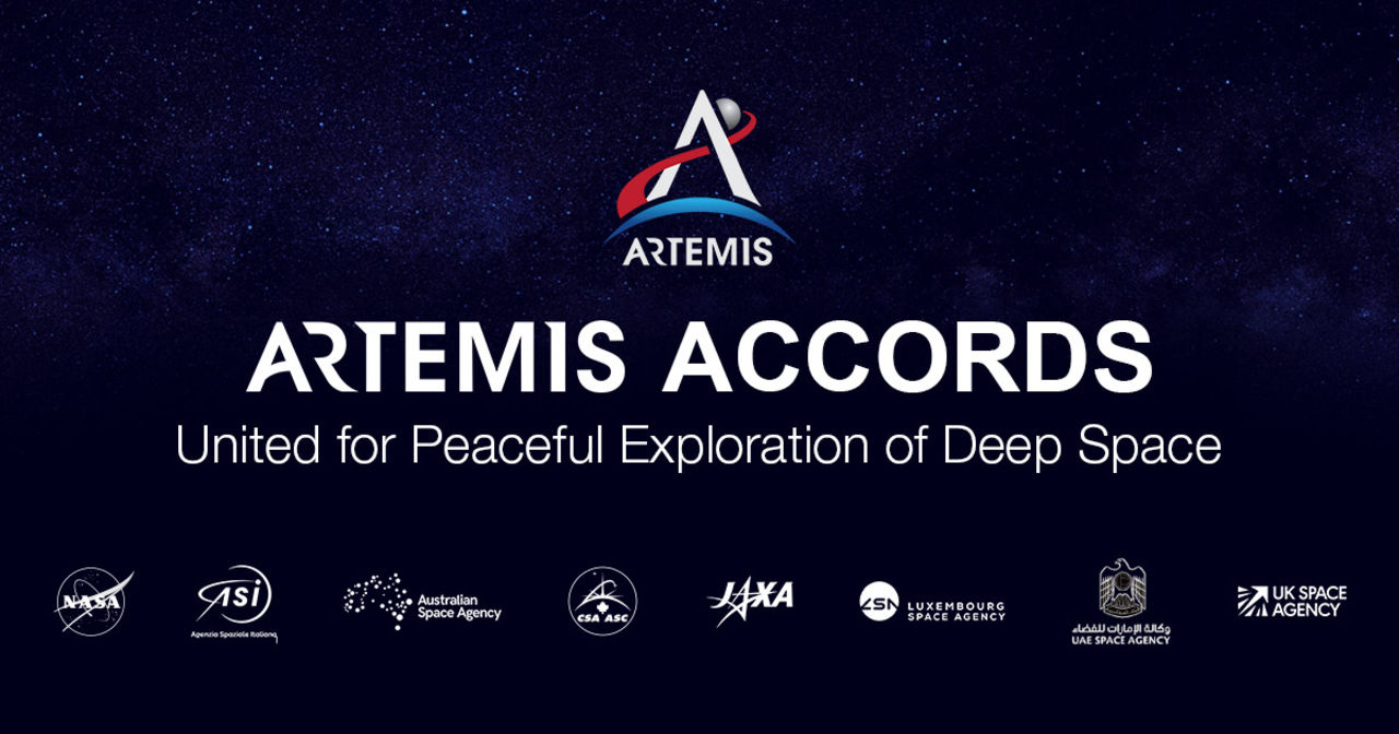 Sju länder ansluter sig till USA:s Artemis Accords
