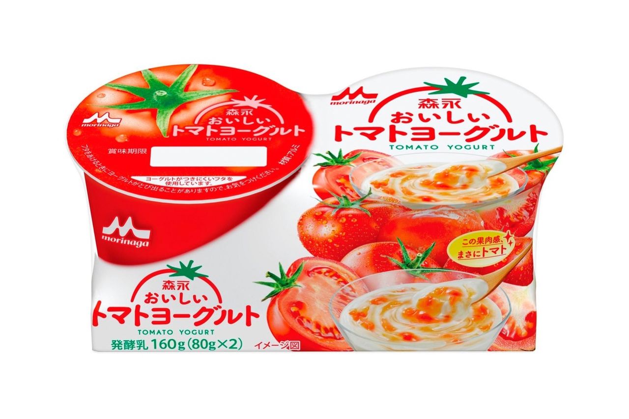 I Japan finns det nu yoghurt med tomatsmak