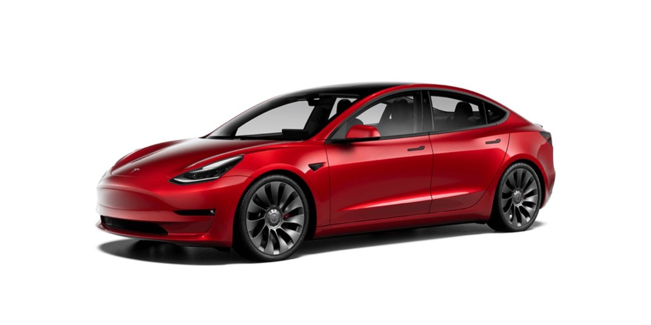 Tesla uppdaterar Model 3