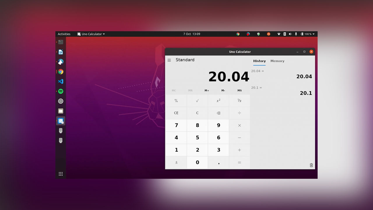 Nu kommer Windows miniräknare till Linux