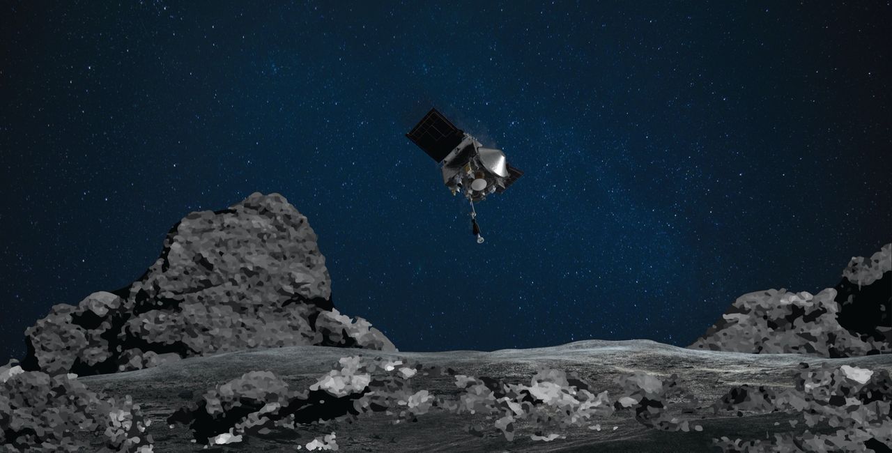 NASA:s besök hos en asteroid lyckades