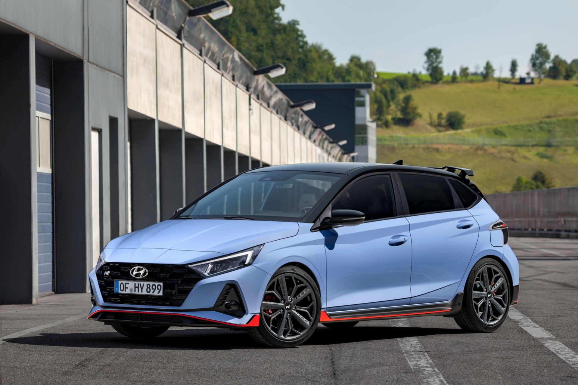 Hyundai rullar ut i20 N