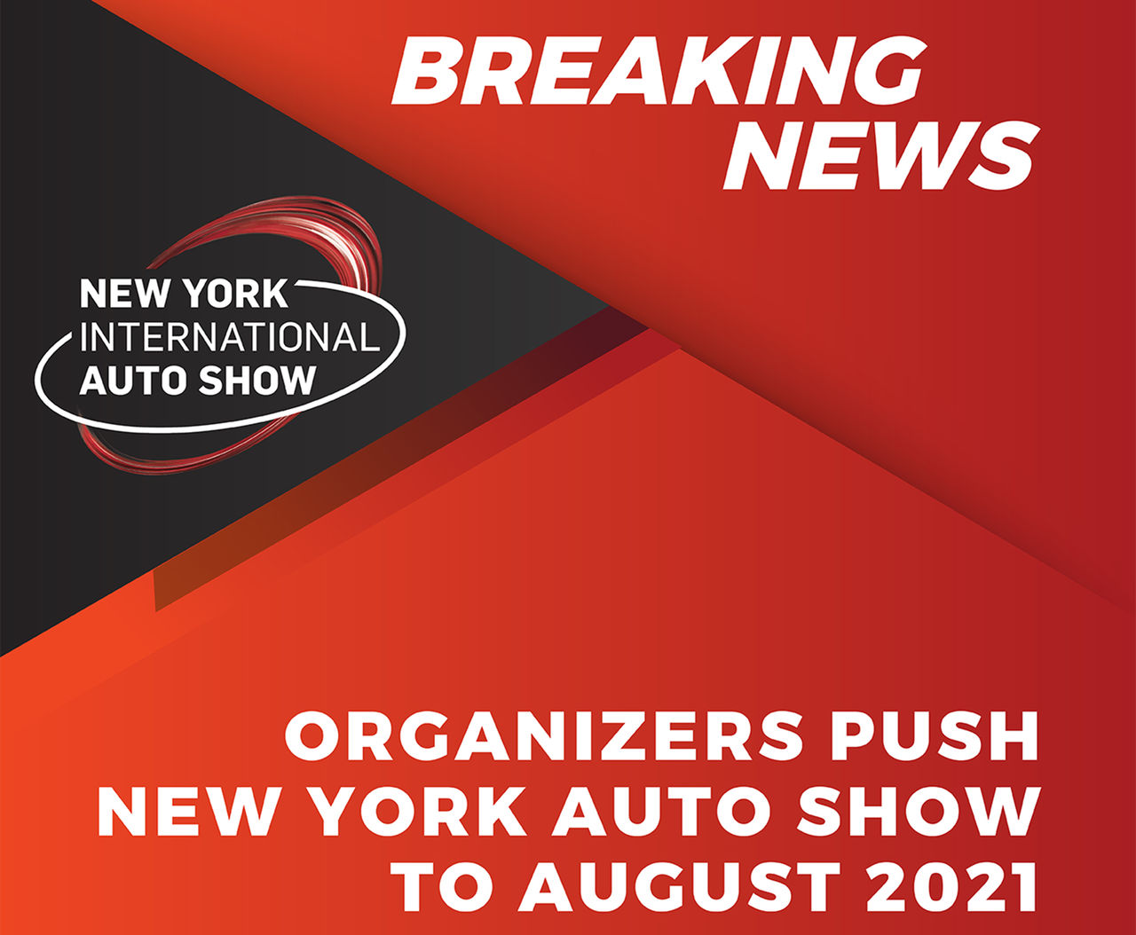 New York Auto Show flyttas till augusti 2021