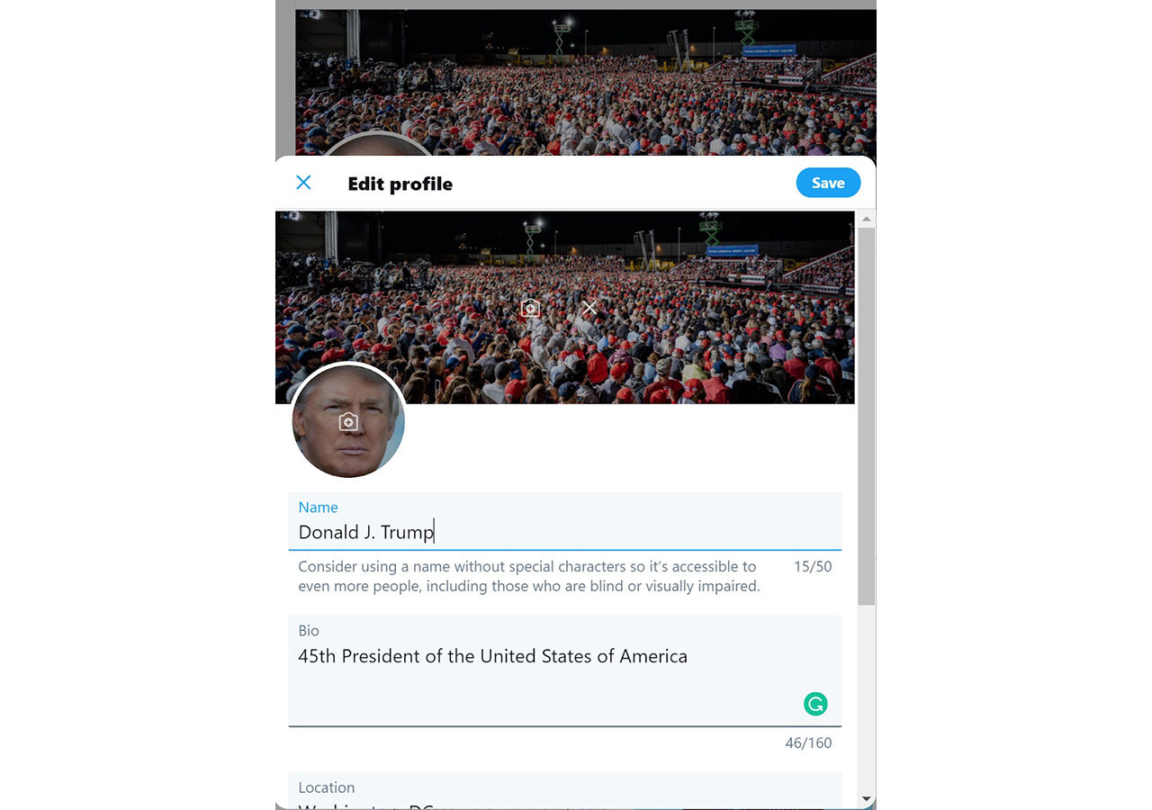 Säkerhetsexpert säger sig ha tagit sig in på Trumps twitter