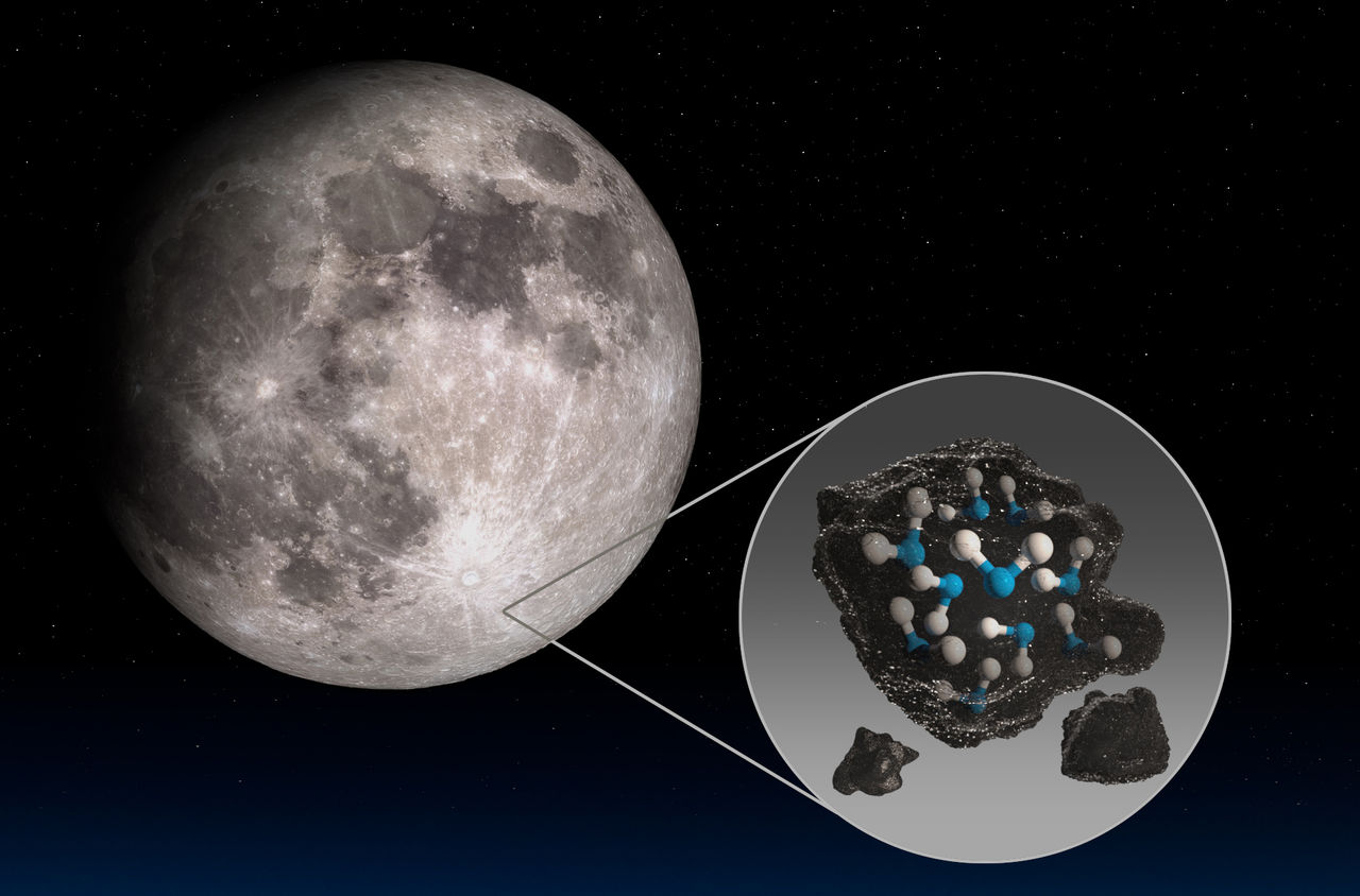 NASA har upptäckt mer vatten på månen