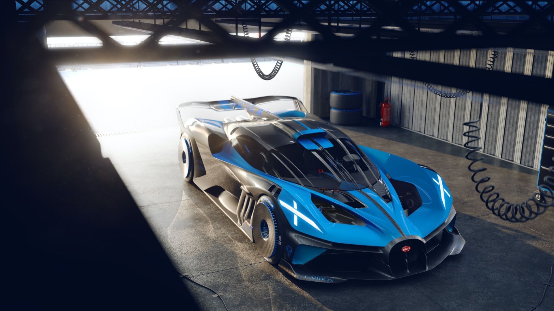 Bugatti presenterar banracern Bolide