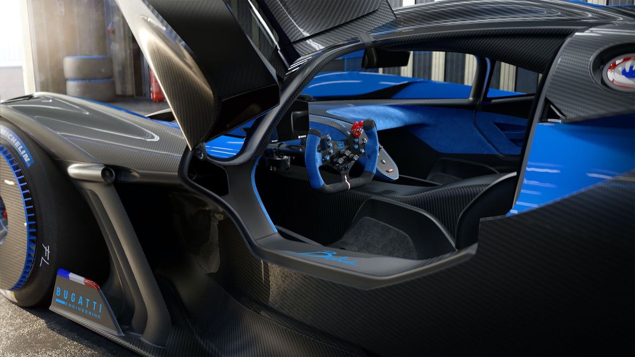 Bugatti Bolide – superbilen för bankörning