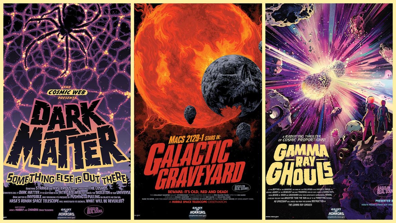NASA släpper nya affischer och soundtrack inför Halloween