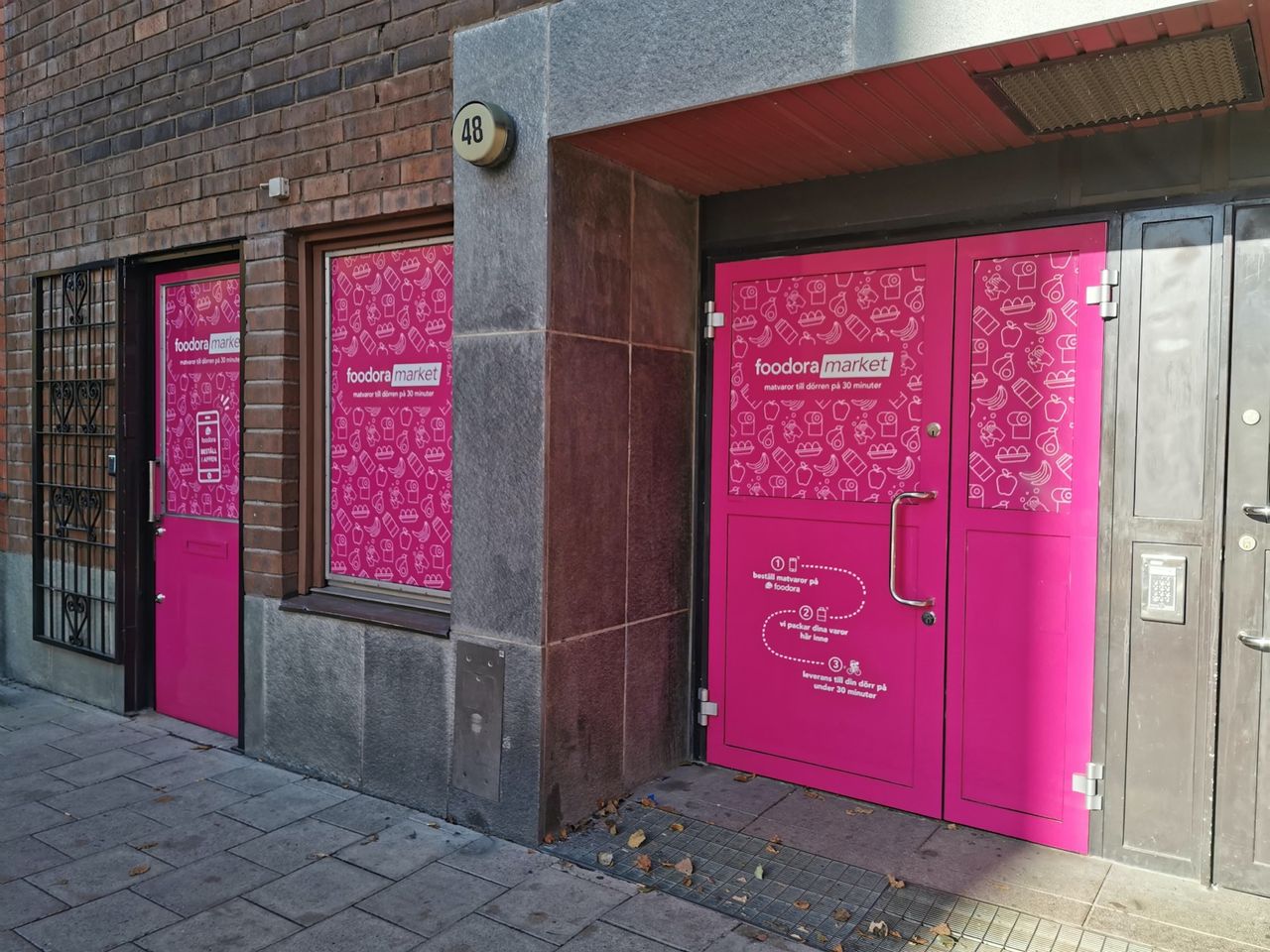 Foodora öppnar fler livsmedelsbutiker i Stockholm