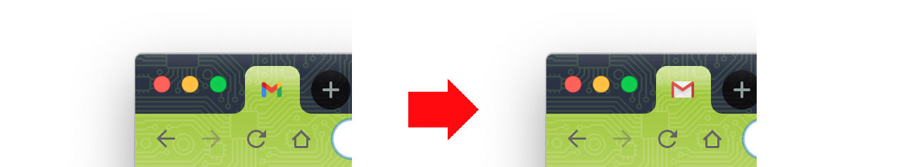 Plugin till Chrome fixar tillbaka Googles gamla ikoner