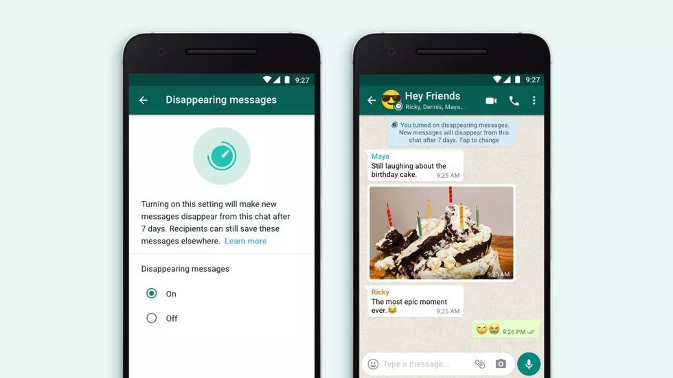 Nu kommer försvinnande meddelanden till WhatsApp