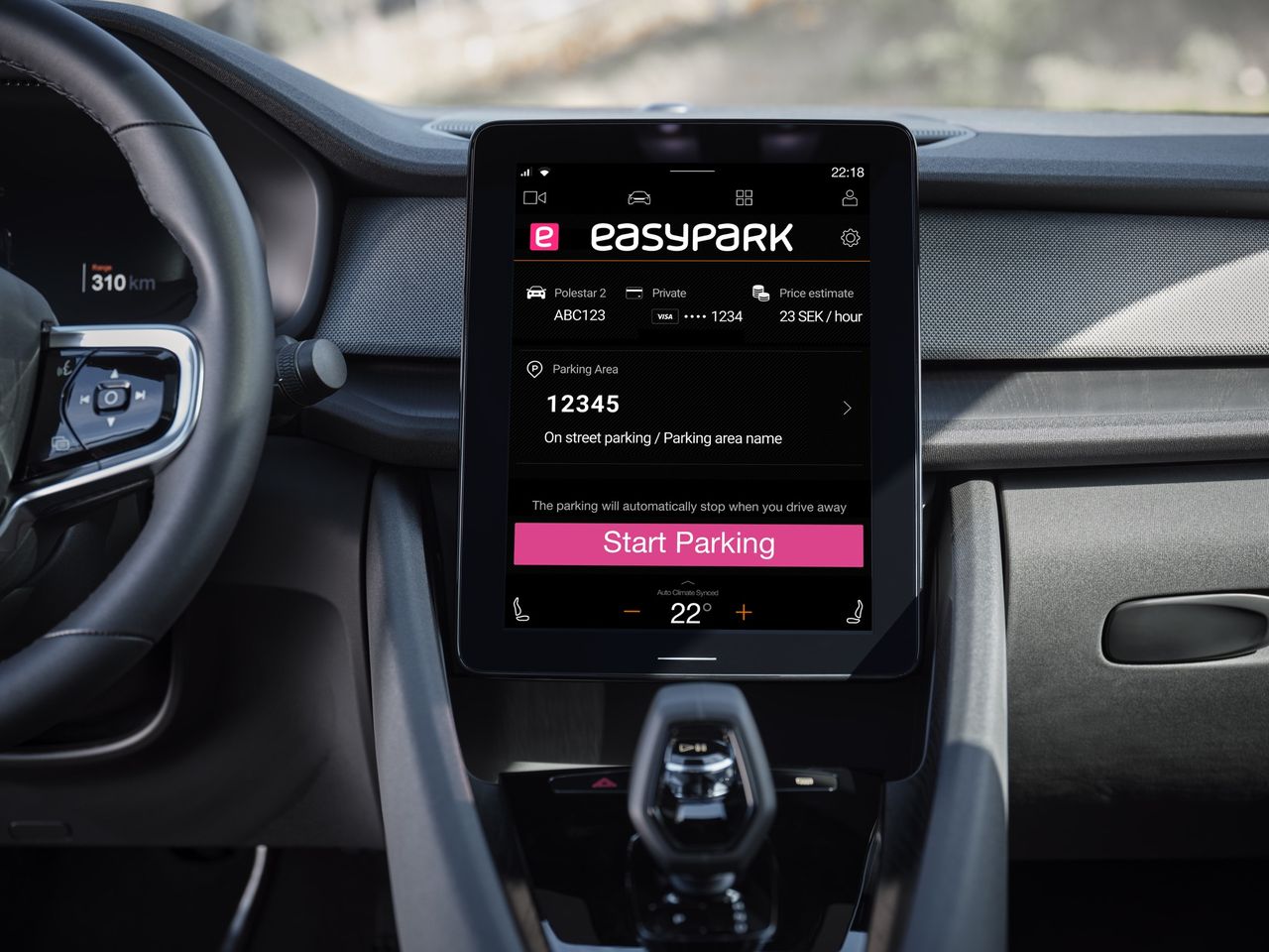 Polestar och EasyPark börjar samarbeta