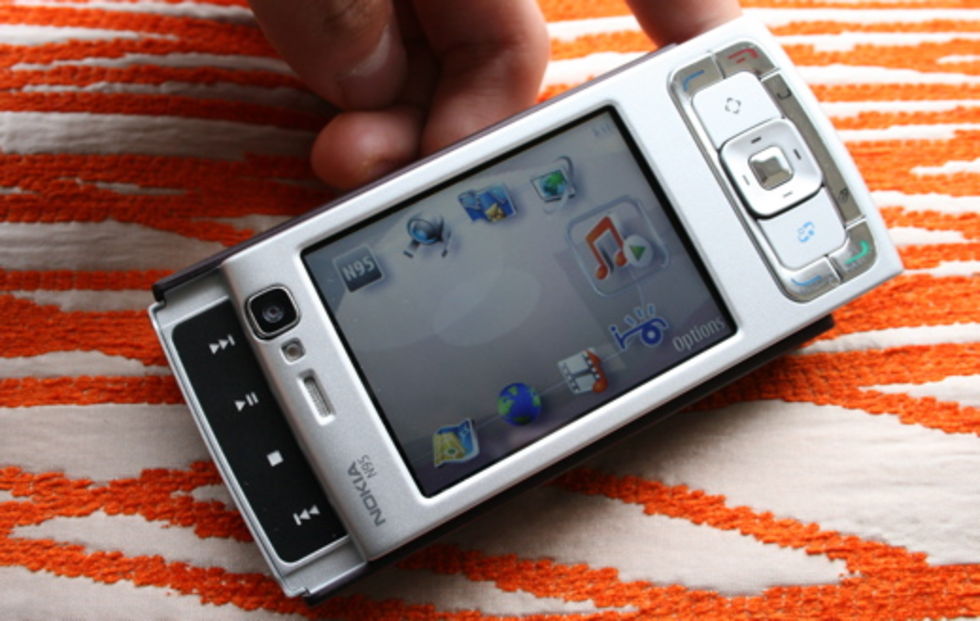 Video på Nokia N95:s användargränssnitt