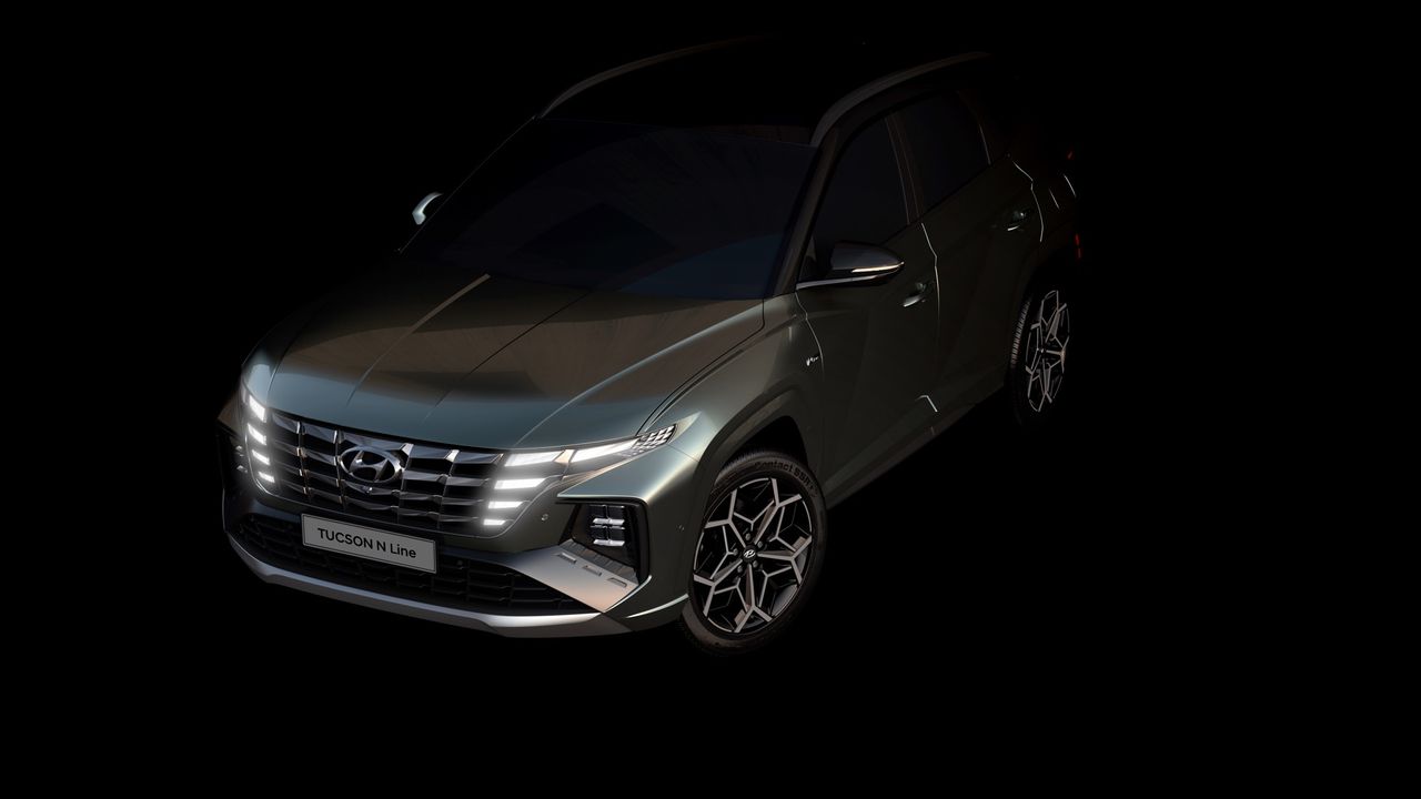 Bilder på nya Hyundai Tucson i N Line-utförande