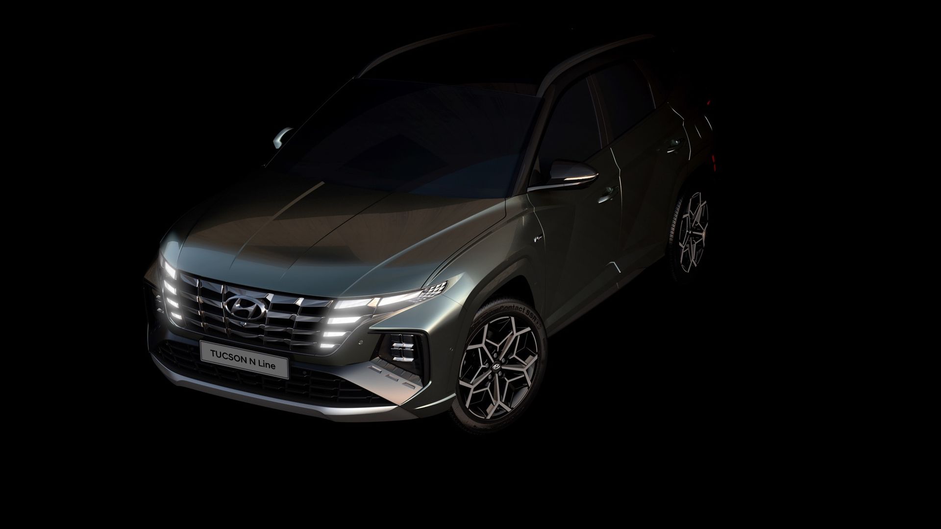 Bilder på nya Hyundai Tucson i N Line-utförande