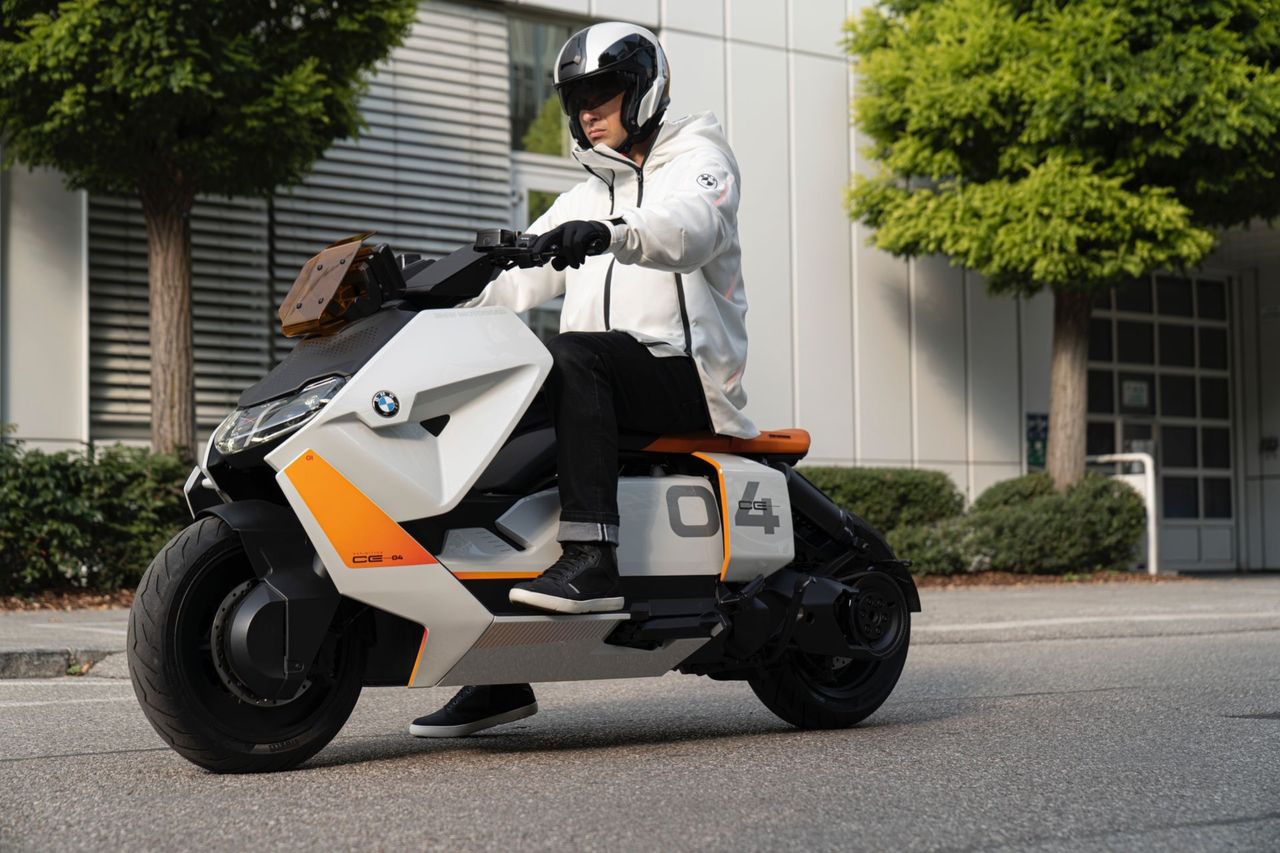 BMW Motorrad presenterar ny eldriven scooter