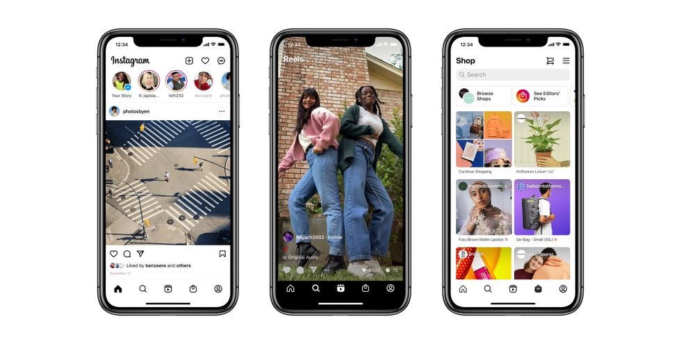 Instagram får ny design